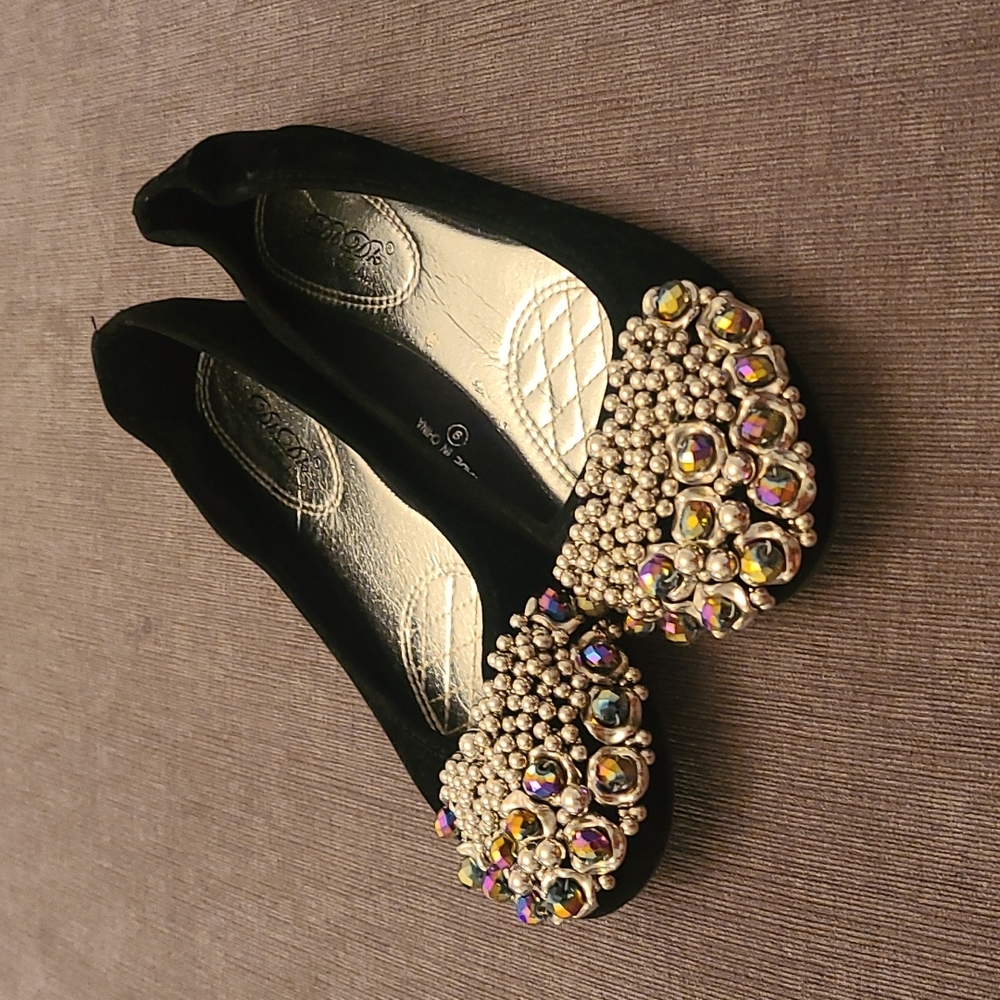 Balet flats in black size 9